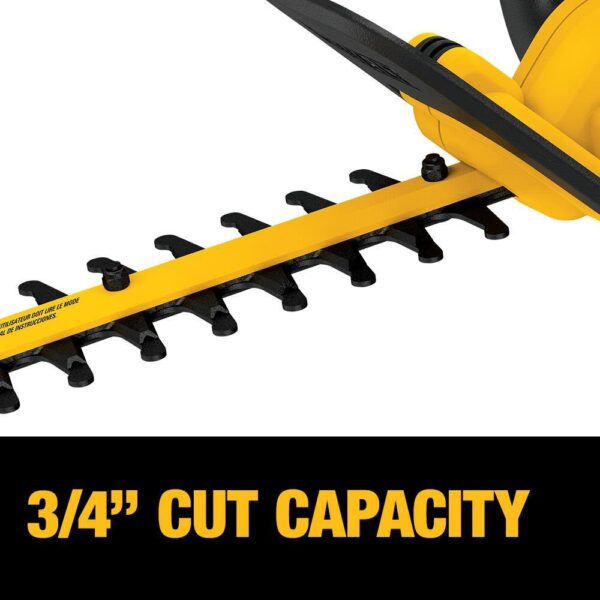 20V MAX 22 in. Lithium-Ion Cordless Hedge Trimmer with 20V MAX Compact Lithium-Ion 4Ah Battery and 12V to 20V Charger - Image 4