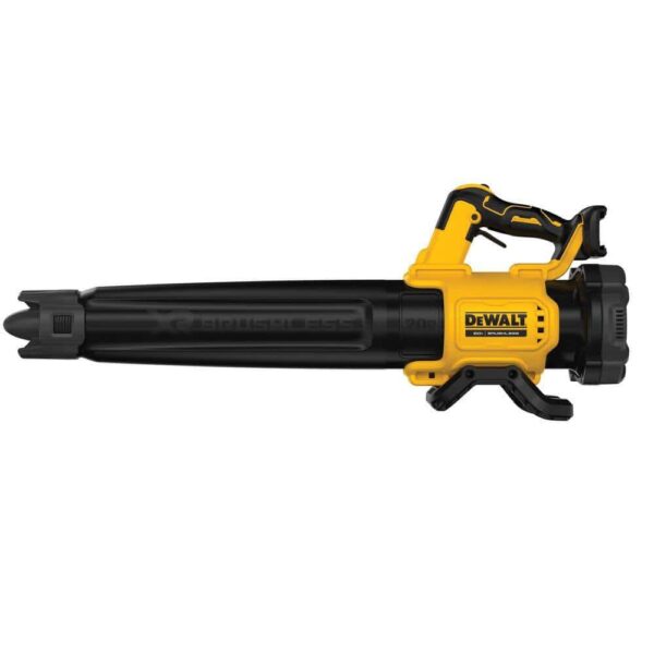20V MAX 125 MPH 450 CFM Cordless Battery Powered Handheld Leaf Blower Kit with 6Ah and 4Ah Batteries, Charger and Bag - Image 3