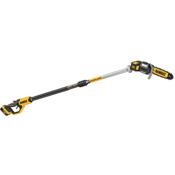 20V MAX 8in. Cordless Battery Powered Pole Saw + Hedge with (1) 4 AH Battery   Charger - Image 8