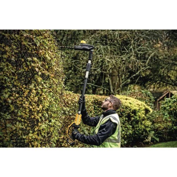 20V MAX 8in. Cordless Battery Powered Pole Saw + Hedge with (1) 4 AH Battery   Charger - Image 14