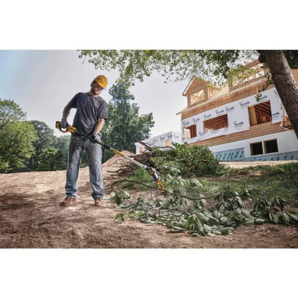 20V MAX 8in. Cordless Battery Powered Pole Saw + Hedge with (1) 4 AH Battery   Charger - Image 12