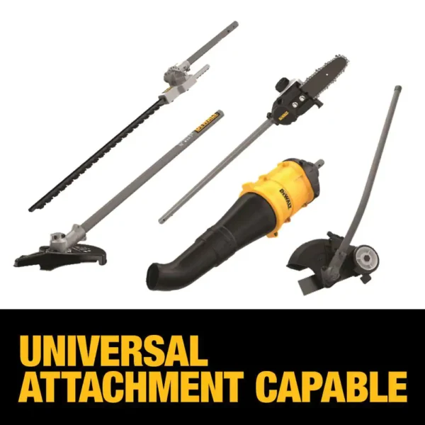 DCST972X1 60V MAX Brushless Cordless Battery Powered Attachment Capable String Trimmer Kit, (1) FLEXVOLT 3Ah Battery and Charger - Image 2
