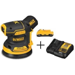 DCW210BW230C 20-Volt MAX XR Cordless Brushless 5 in. Random Orbital Sander