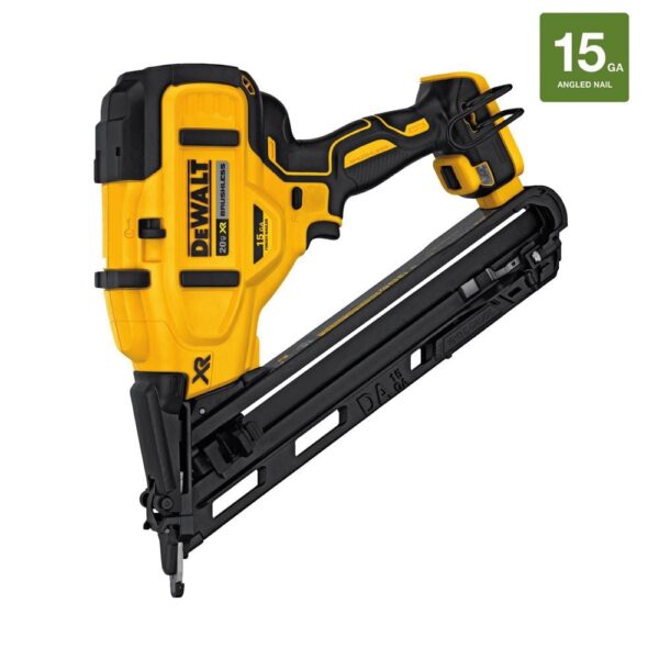 DCN650B 20V MAX XR Lithium-Ion Cordless 15-Gauge Angled Finish Nailer (Tool Only) - Image 5