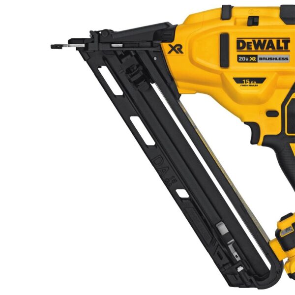 DCN650B 20V MAX XR Lithium-Ion Cordless 15-Gauge Angled Finish Nailer (Tool Only) - Image 8