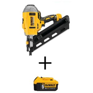 DCN692BW205 20-Volt MAX XR Cordless Brushless 2-Speed 30?? Paper Collated Framing Nailer w/20-Volt MAX 5.0Ah Battery