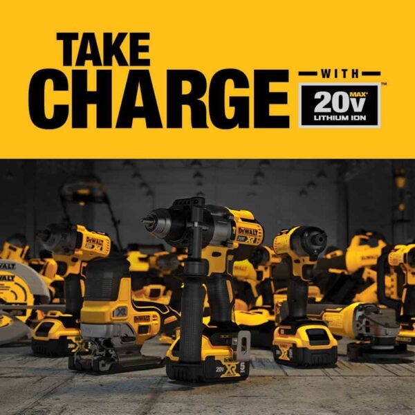 DCN692BW205 20-Volt MAX XR Cordless Brushless 2-Speed 30?? Paper Collated Framing Nailer w/20-Volt MAX 5.0Ah Battery - Image 13