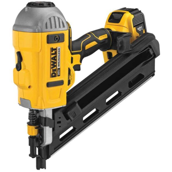 DCN692M1 20V MAX XR Lithium-Ion Cordless Brushless 2-Speed 30° Paper Collated Framing Nailer with 4.0Ah Battery and Charger - Image 12