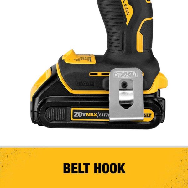 DCD709B ATOMIC 20V MAX Cordless Brushless Compact 1/2 in. Hammer Drill (Tool Only) - Image 4