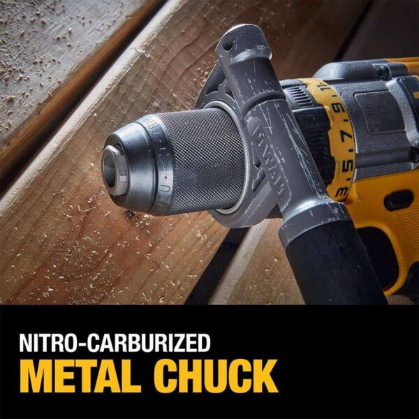 DCD999T1 20V MAX Cordless Brushless 1/2 in. Hammer Drill/Driver with VOLT ADVANTAGE and (1) VOLT 6.0Ah Battery - Image 9