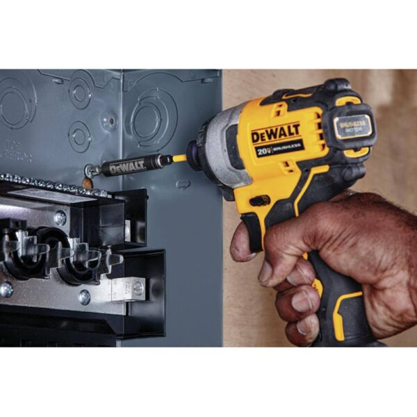 DCF809C2WCD709B ATOMIC 20V MAX Cordless Brushless Compact 1/4 in. Impact Driver Kit and ATOMIC Brushless Compact 1/2 in. Hammer Drill - Image 10