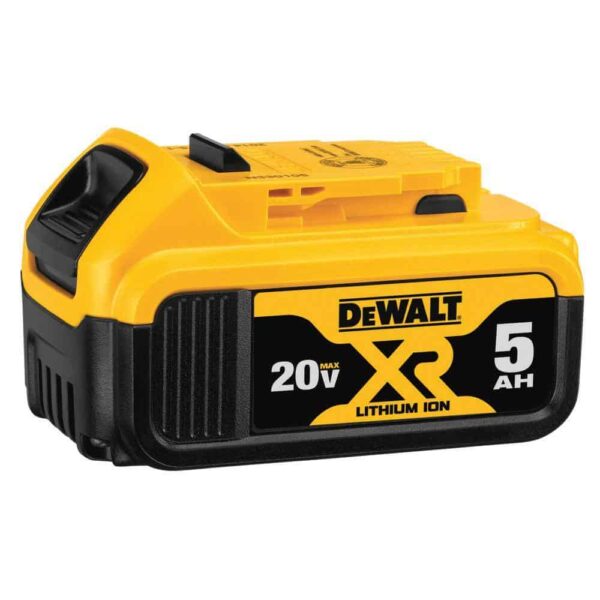 DCF809D1WDCB205 ATOMIC 20V MAX Lithium-Ion Brushless Cordless Compact 1/4 in. Impact Driver with 2Ah and 5Ah Batteries, Charger and Bag - Image 5
