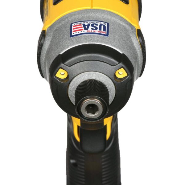 DCF885BW230C 20V MAX Cordless 1/4 in. Impact Driver with 20V 3.0Ah Battery and 12V to 20V MAX Charger - Image 5