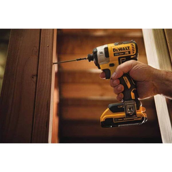 DCF887BWDCB205 20V MAX XR Cordless Brushless 3-Speed 1/4 in. Impact Driver with 20V MAX XR Premium 5.0Ah Battery - Image 9