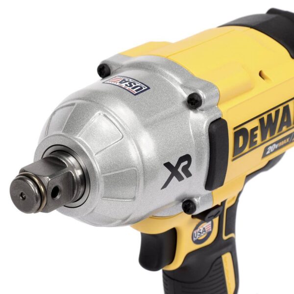 DCF897B 20V MAX XR Cordless Brushless 3/4 in. High Torque Impact Wrench with Hog Ring Anvil (Tool Only) - Image 3