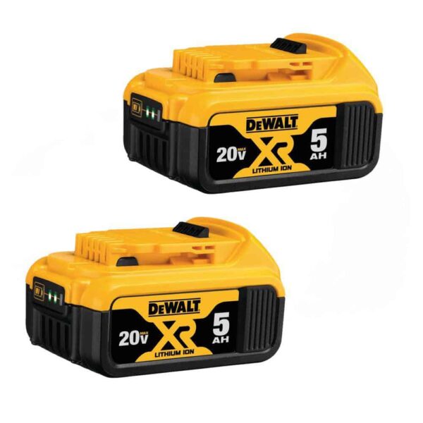 DCS334BWCB205-2 20V MAX XR Lithium-Ion Cordless Brushless Jigsaw with (2) 20V MAX XR Premium Lithium-Ion 5.0 Ah Battery Packs - Image 11