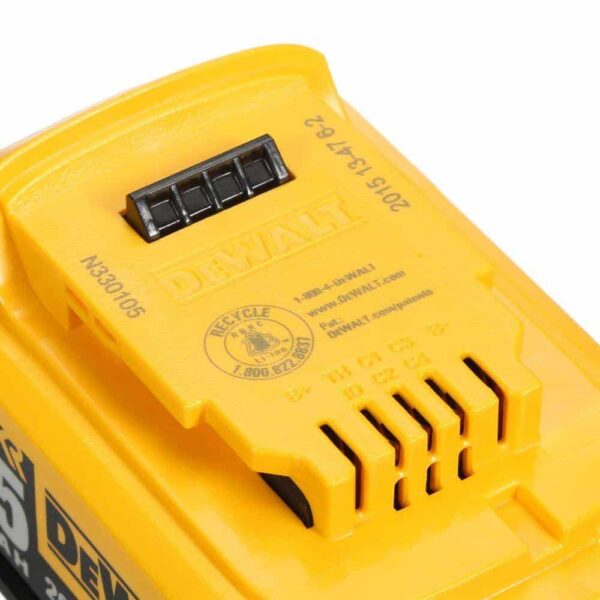 DCS335BWCB205-2 20V MAX XR Lithium-Ion Cordless Barrel Grip Jigsaw with (2) 20V MAX XR Premium Lithium-Ion 5.0Ah Battery Packs - Image 10