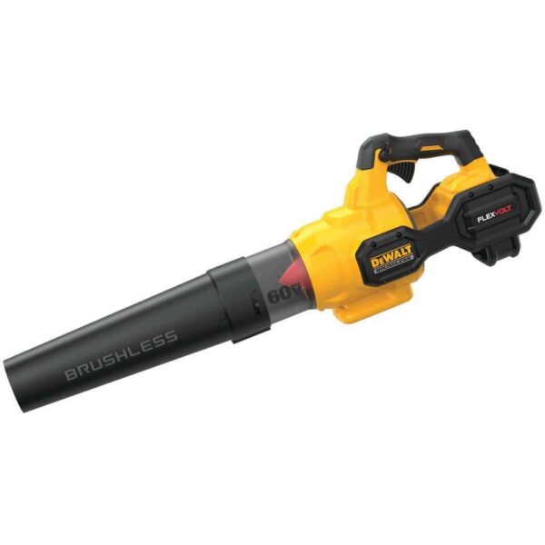DCBL772BWB609 60V MAX 125 MPH 600 CFM Brushless Cordless Battery Powered Axial Leaf Blower Kit with (1) FLEXVOLT 3Ah Battery   Charger - Image 4