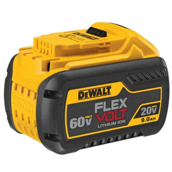 DCBL772BWB609 60V MAX 125 MPH 600 CFM Brushless Cordless Battery Powered Axial Leaf Blower Kit with (1) FLEXVOLT 3Ah Battery   Charger - Image 12