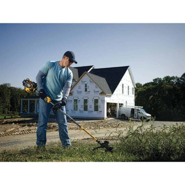 60V MAX Brushless Cordless Battery Powered String Trimmer Kit, (1) Battery   Charger, Cordless Leaf Blower (Tool Only) - Image 12