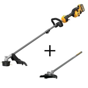 DCST972X1WAS5BC 60V MAX Brushless Cordless Battery Powered Attachment Capable String Trimmer Kit   Brush Cutter Attachment