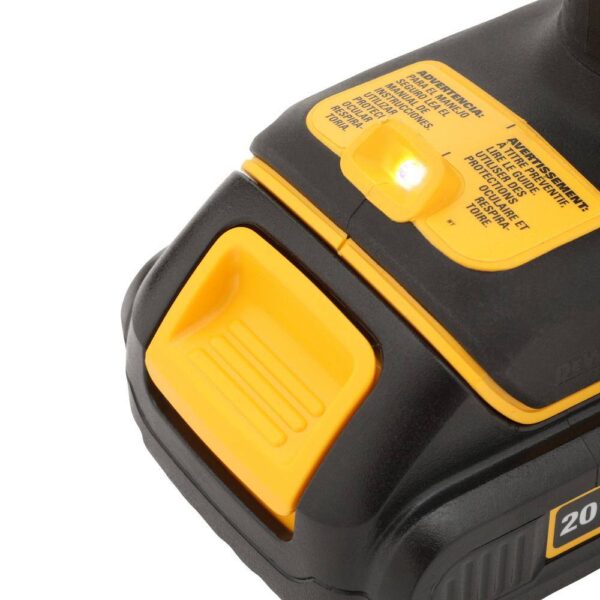 DCD708C2W354B ATOMIC 20V MAX Cordless Brushless Compact 1/2 in. Drill/Driver, 20V Oscillating Tool, and (2) 20V 1.3Ah Batteries - Image 10