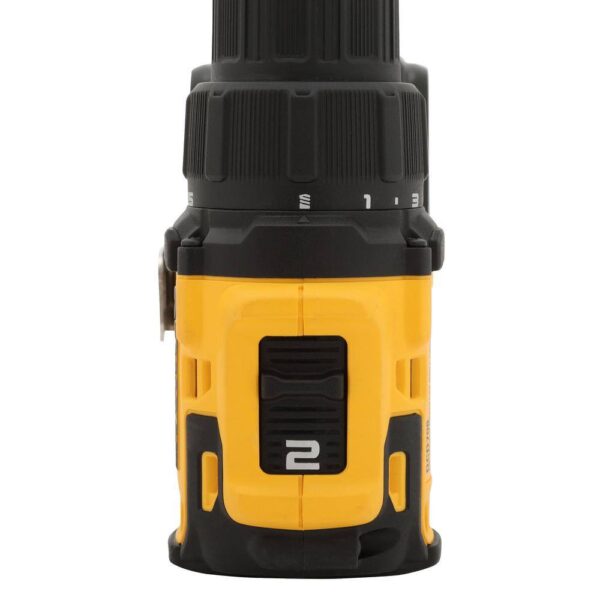 DCD708C2W354B ATOMIC 20V MAX Cordless Brushless Compact 1/2 in. Drill/Driver, 20V Oscillating Tool, and (2) 20V 1.3Ah Batteries - Image 9
