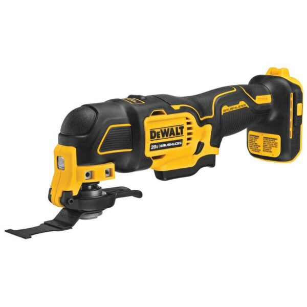 DCD708C2W354B ATOMIC 20V MAX Cordless Brushless Compact 1/2 in. Drill/Driver, 20V Oscillating Tool, and (2) 20V 1.3Ah Batteries - Image 6
