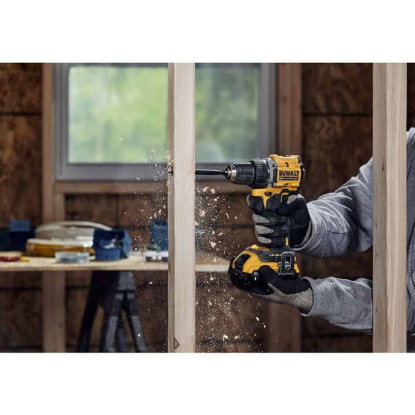 DCD794D1 ATOMIC 20-Volt Lithium-Ion Cordless Compact 1/2 in. Drill/Driver Kit with 2.0Ah Battery, Charger and Bag - Image 10