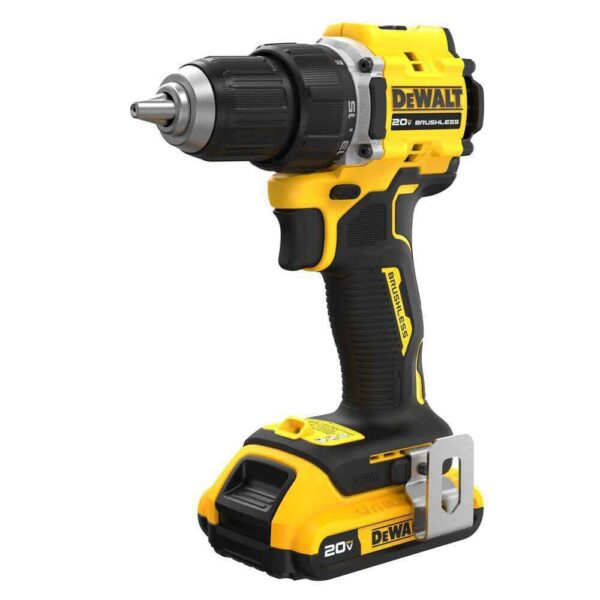 DCD794D1 ATOMIC 20-Volt Lithium-Ion Cordless Compact 1/2 in. Drill/Driver Kit with 2.0Ah Battery, Charger and Bag - Image 6