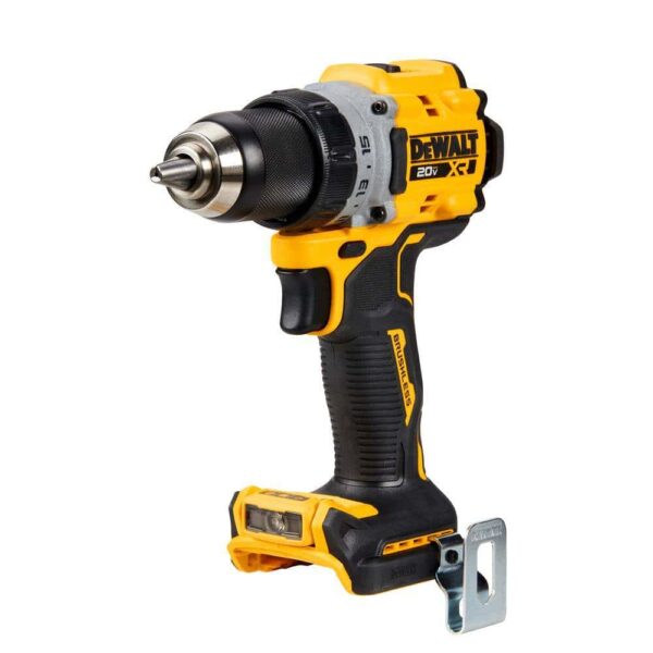 DCD800P1WDCS354 20V MAX XR Lithium-Ion Cordless Compact 1/2 in. Drill/Driver Kit with ATOMIC Cordless Brushless Oscillating Multi-Tool - Image 13
