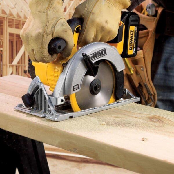 DCD800P1WDCS391 20V MAX XR Lithium-Ion Cordless Compact 1/2 in. Drill/Driver Kit with 20V MAX Cordless 6-1/2 in. Circular Saw - Image 5