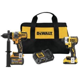 DCK2100D1T1 20V MAX Cordless Brushless Hammer Drill/Driver 2 Tool Combo Kit with VOLT ADVANTAGE