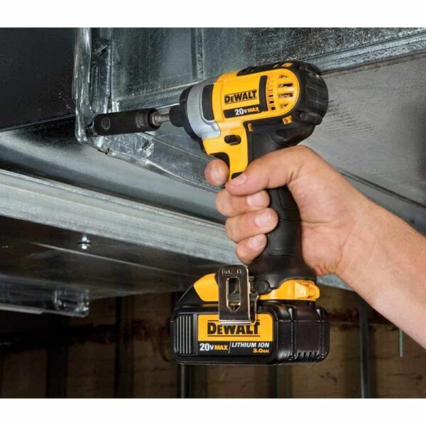 DCK240C2 20V MAX Cordless Drill/Impact 2 Tool Combo Kit with (2) 20V 1.3Ah Batteries, Charger, and Bag - Image 4