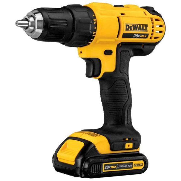 DCK240C2 20V MAX Cordless Drill/Impact 2 Tool Combo Kit with (2) 20V 1.3Ah Batteries, Charger, and Bag - Image 7