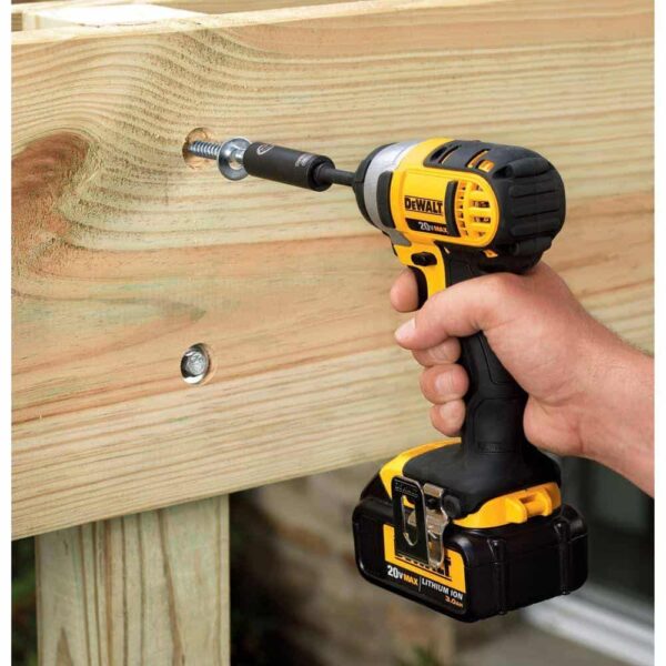 DCK240C2 20V MAX Cordless Drill/Impact 2 Tool Combo Kit with (2) 20V 1.3Ah Batteries, Charger, and Bag - Image 3