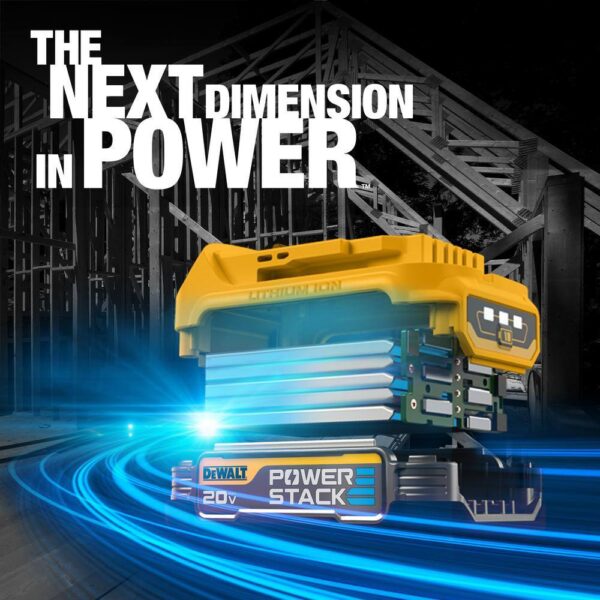 DCK254E2 20V MAX Lithium-Ion Brushless Cordless 2 Tool Combo Kit with (2) 1.7Ah Batteries, Charger, and Bag - Image 10