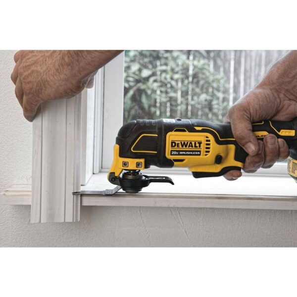 DCK279C2WDCS354 ATOMIC 20V MAX Cordless Brushless Hammer Drill/Impact 2 Tool Combo Kit, Oscillating Tool, and (2) 1.3Ah Batteries - Image 12
