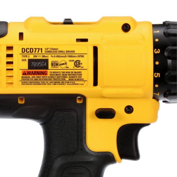 20V MAX Cordless 4 Tool Combo Kit with (2) 20V 2.0Ah Batteries and Charger - Image 10