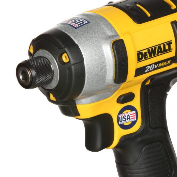 20V MAX Cordless 4 Tool Combo Kit with (2) 20V 2.0Ah Batteries and Charger - Image 11