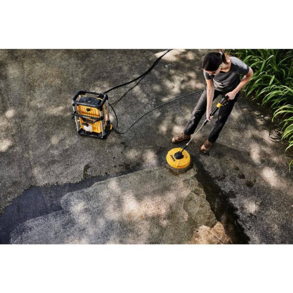 DWZPWSC12 12 in. Rotating Driveway and Sidewalk Surface Cleaner Pressure Washer Attachment (3000 PSI MAX) - Image 4