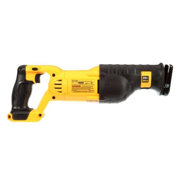 DCB230CwDCS380B 20V MAX Cordless Reciprocating Saw, (1) 20V MAX Compact Lithium-Ion 3.0Ah Battery, and 12V-20V MAX Charger - Image 6