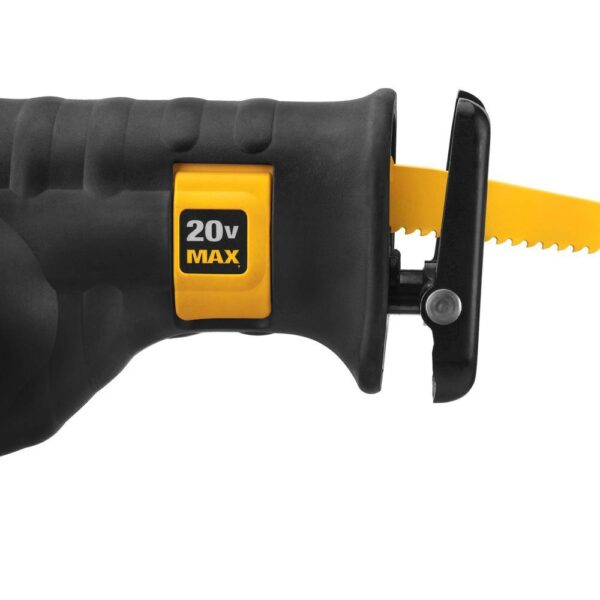 DCB230CwDCS380B 20V MAX Cordless Reciprocating Saw, (1) 20V MAX Compact Lithium-Ion 3.0Ah Battery, and 12V-20V MAX Charger - Image 13