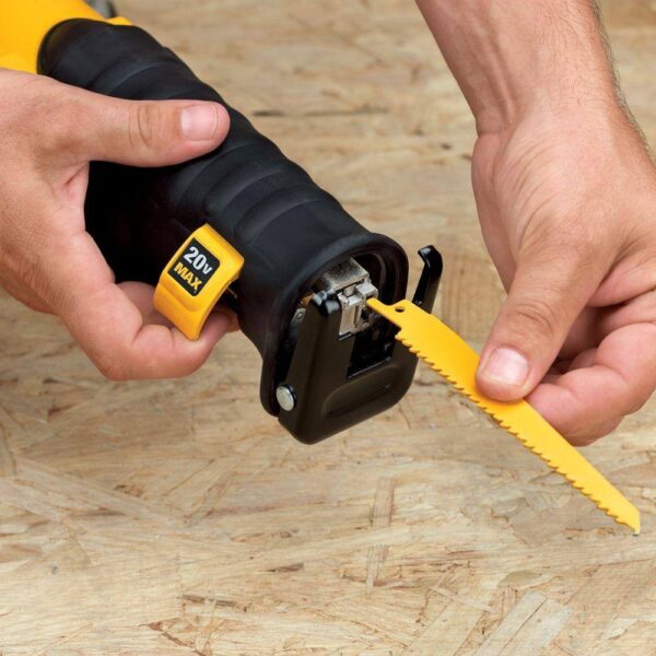 DCS380BW230 20V MAX Cordless Reciprocating Saw and (1) 20V MAX Compact Lithium-Ion 3.0Ah Battery - Image 13