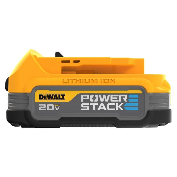 DCH133BWP034C 20V MAX Cordless Brushless 1 in. SDS Plus D-Handle Rotary Hammer and 20V POWERSTACK Battery Starter Kit - Image 9