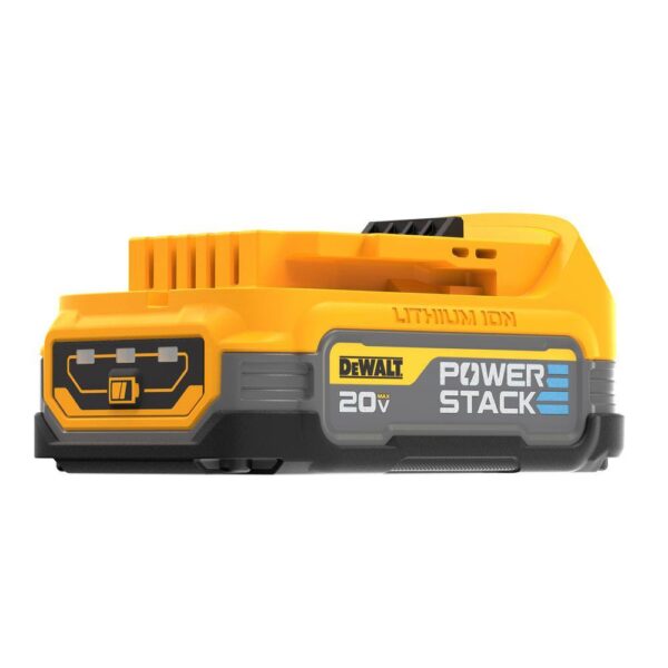 DCH133BWP034C 20V MAX Cordless Brushless 1 in. SDS Plus D-Handle Rotary Hammer and 20V POWERSTACK Battery Starter Kit - Image 10
