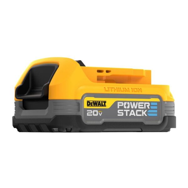 DCH133BWP034C 20V MAX Cordless Brushless 1 in. SDS Plus D-Handle Rotary Hammer and 20V POWERSTACK Battery Starter Kit - Image 12
