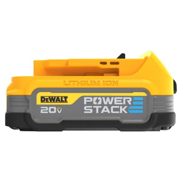 DCH133BWP034C 20V MAX Cordless Brushless 1 in. SDS Plus D-Handle Rotary Hammer and 20V POWERSTACK Battery Starter Kit - Image 13