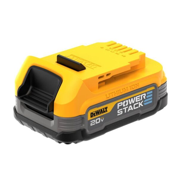 DCH133BWP034C 20V MAX Cordless Brushless 1 in. SDS Plus D-Handle Rotary Hammer and 20V POWERSTACK Battery Starter Kit - Image 11