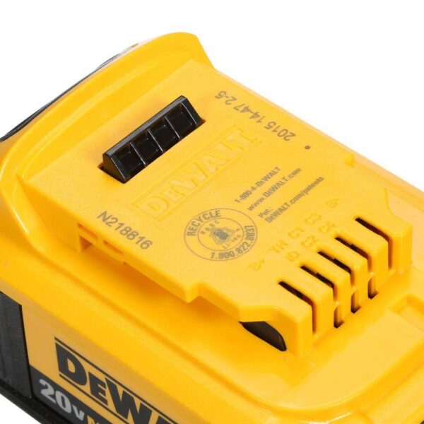 1005223314 20V MAX Cordless Brushless 1 in. SDS Plus D-Handle Concrete and Masonry Rotary Hammer and (2) 20V 4.0Ah Batteries - Image 10